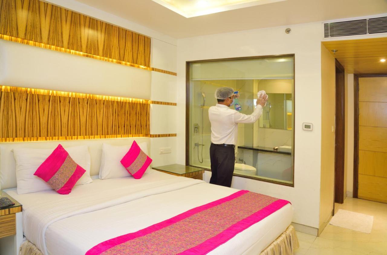 Hotel Aman Continental - 2Mins From Railway Station And 5 Mins From Metro Nové Dillí Exteriér fotografie