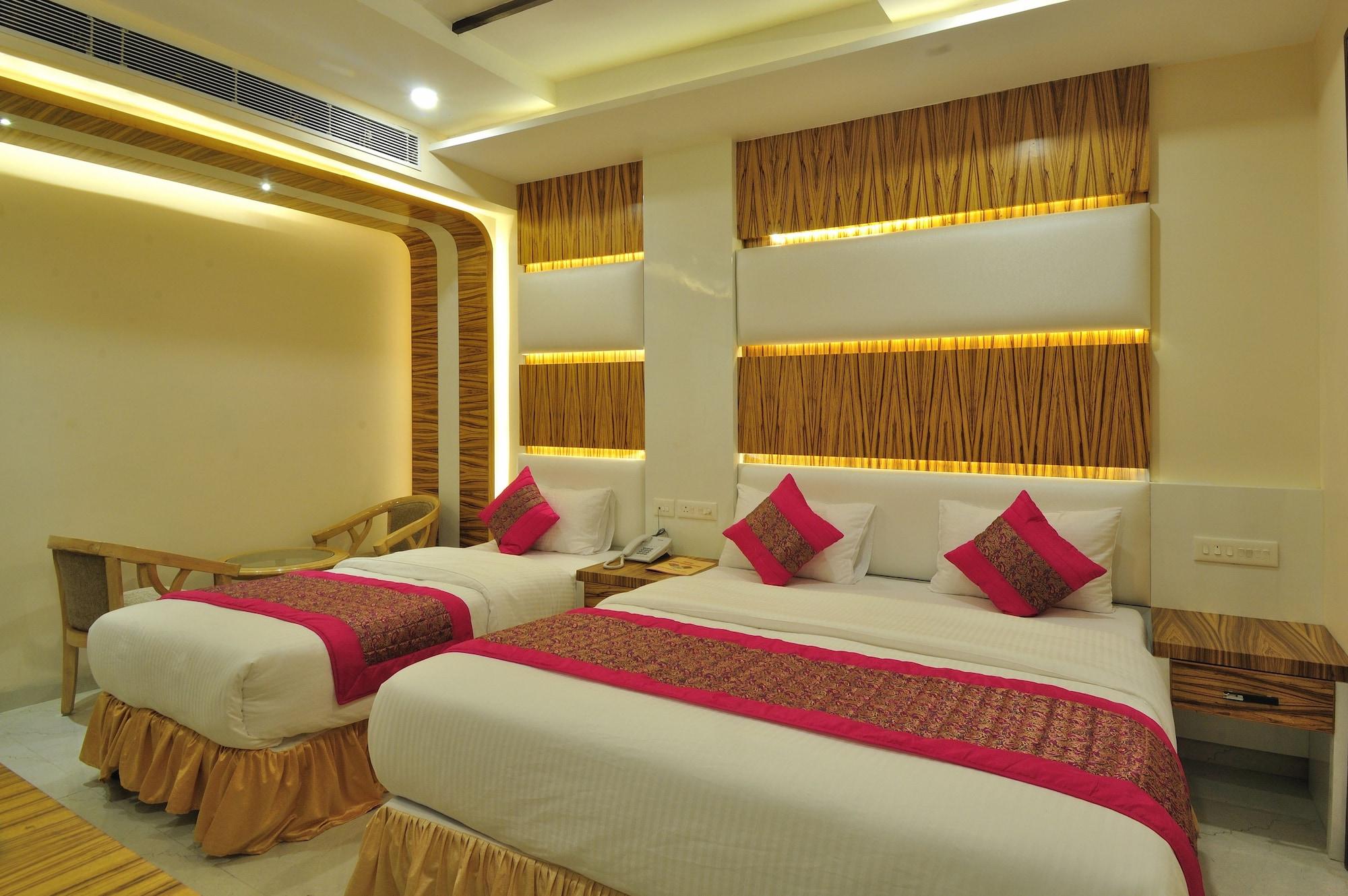 Hotel Aman Continental - 2Mins From Railway Station And 5 Mins From Metro Nové Dillí Exteriér fotografie